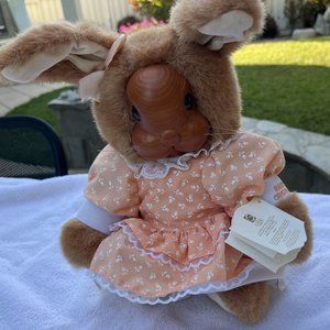 14" Raikes Original Easter Rabbit Aunt Marylou 1990 with Tags